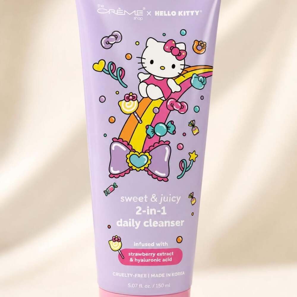 The Crème Shop x Hello Kitty Sweet & Juicy 2-in-1 Daily Cleanser